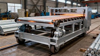 Hot Aluminum Rod Feeding Trolley